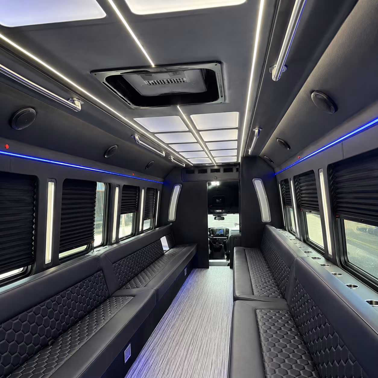 savannah party bus inside