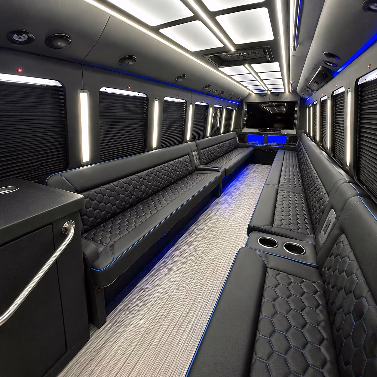 savannah party bus rentals inside