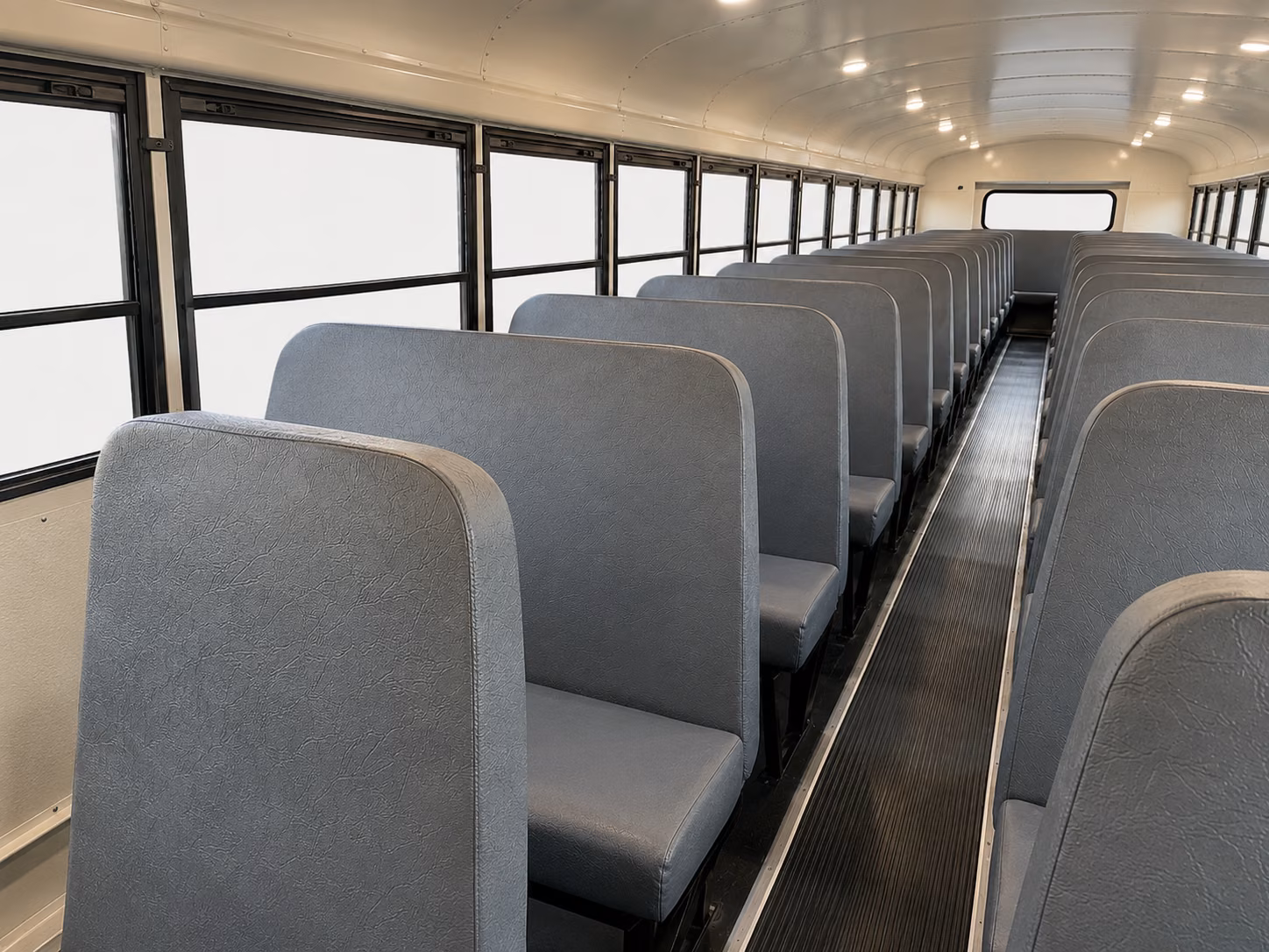 savannah school bus inside