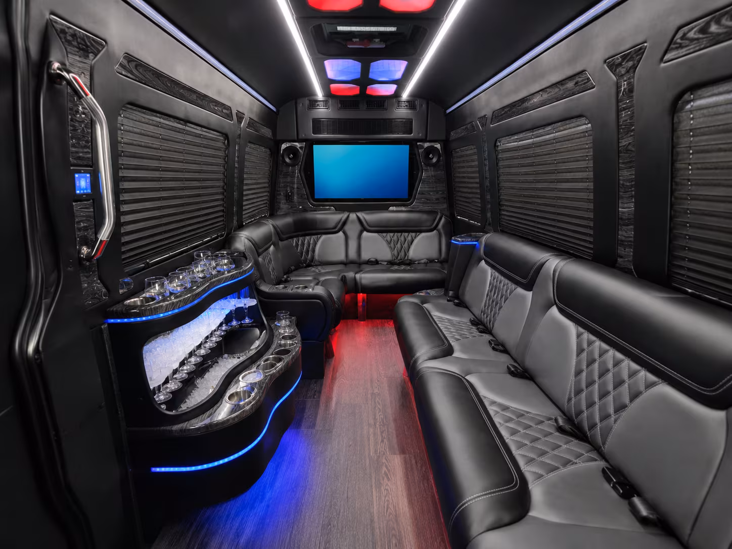 savannah sprinter limousine inside