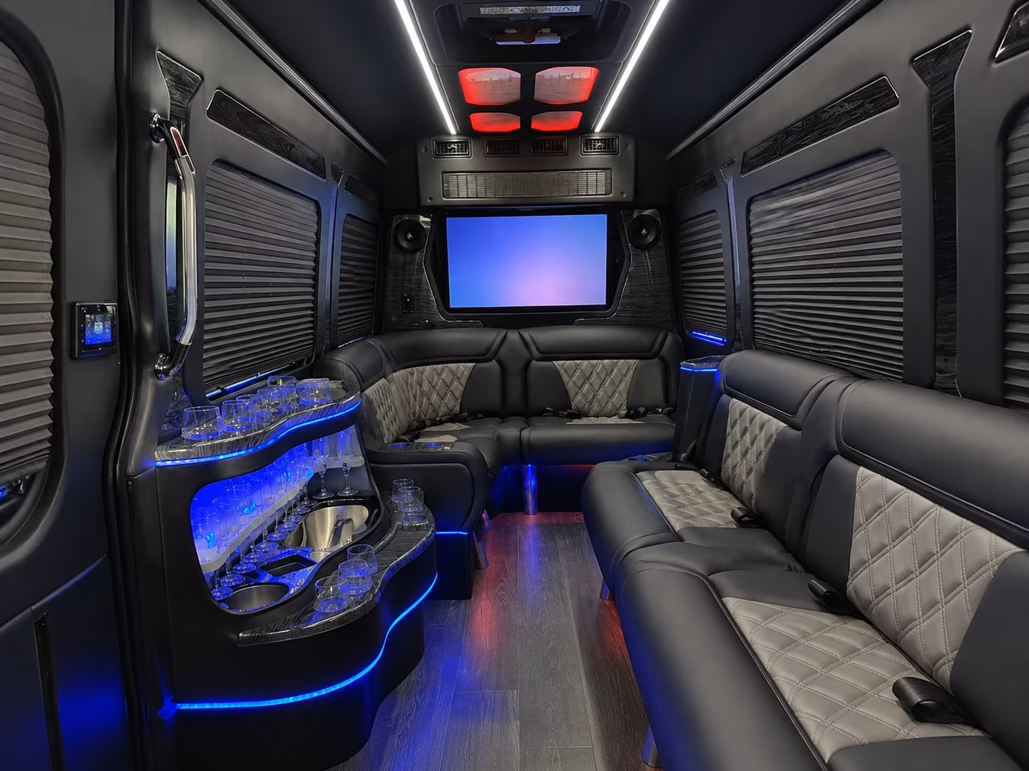 savannah sprinter limousine interior