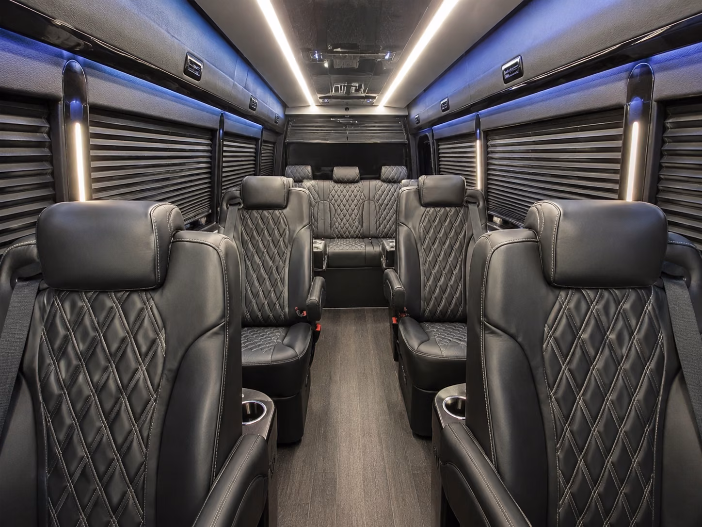 savannah sprinter van with driver interior