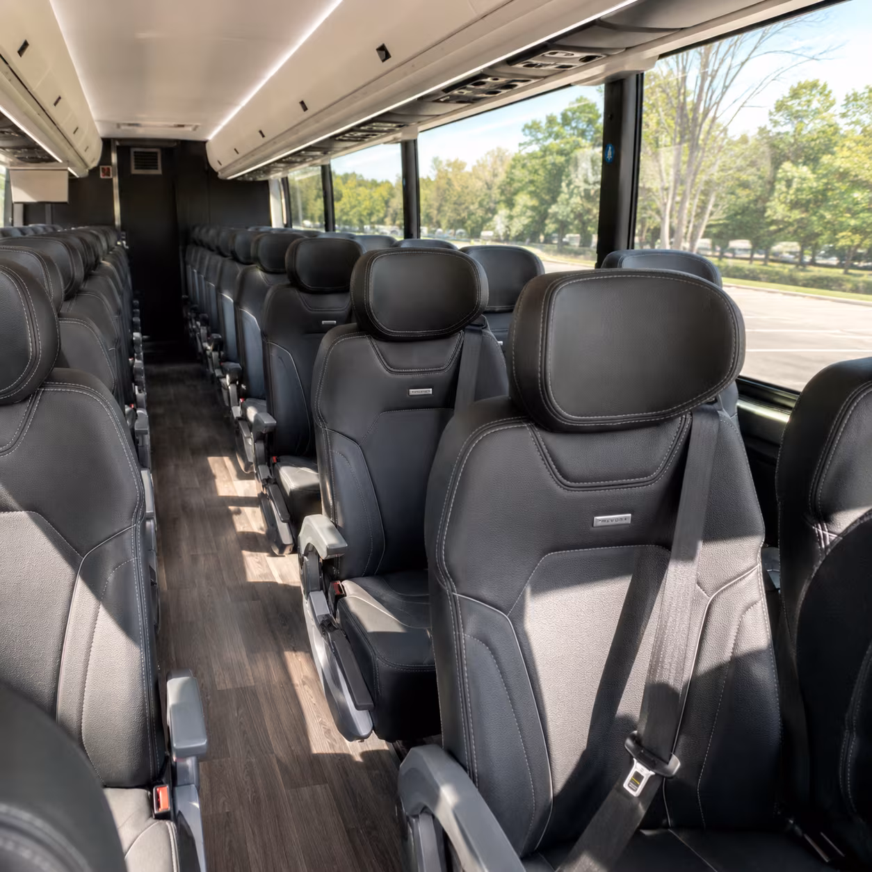 shuttle buses for savannah area military ceremonies graduation events