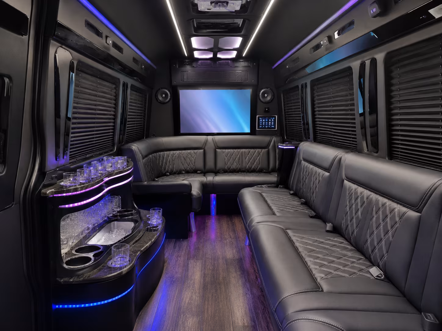 sprinter van and bus rentals for small group wine tours around savannah and the georgia coast